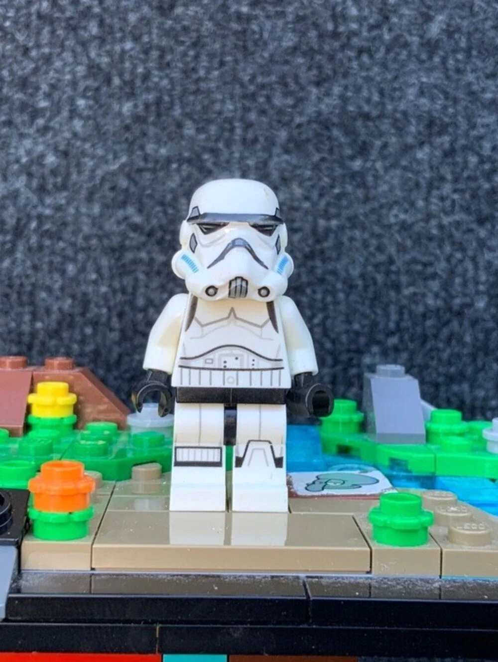 LEGO STAR WARS sw0585,Imperial Stormtrooper, darkblue helmet